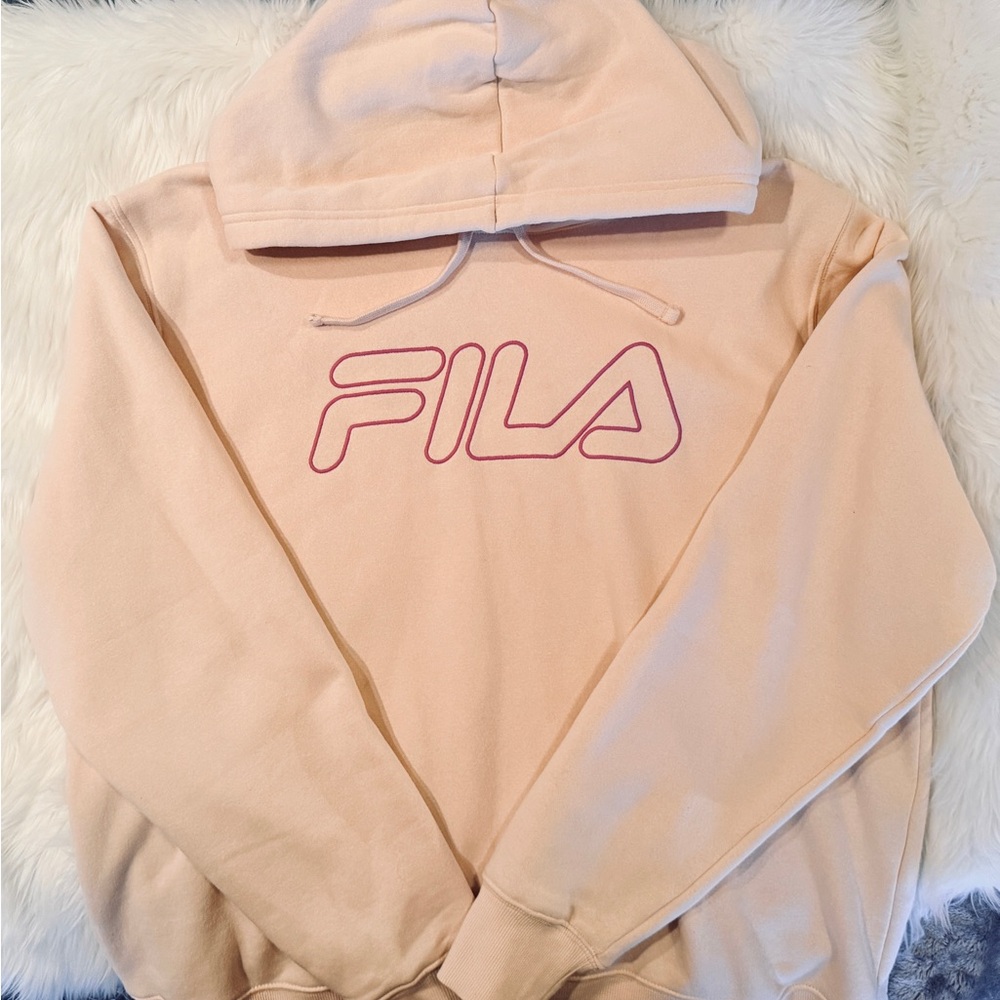Women’s Xl Fila Light Pink Hoodie